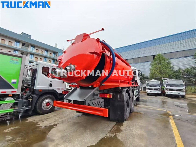 SHACMAN sewage suction truck