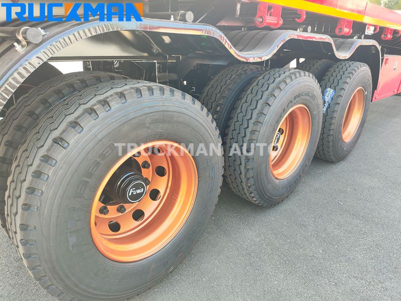 3 Axles 60 Tons Flat-boy Trailer