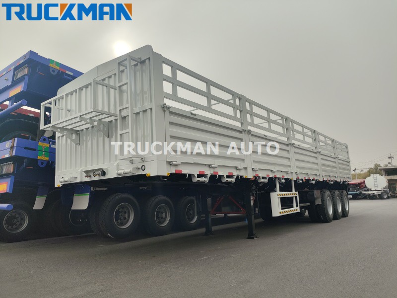 3 axles side wall trailer