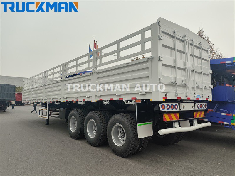 3 axles side wall trailer