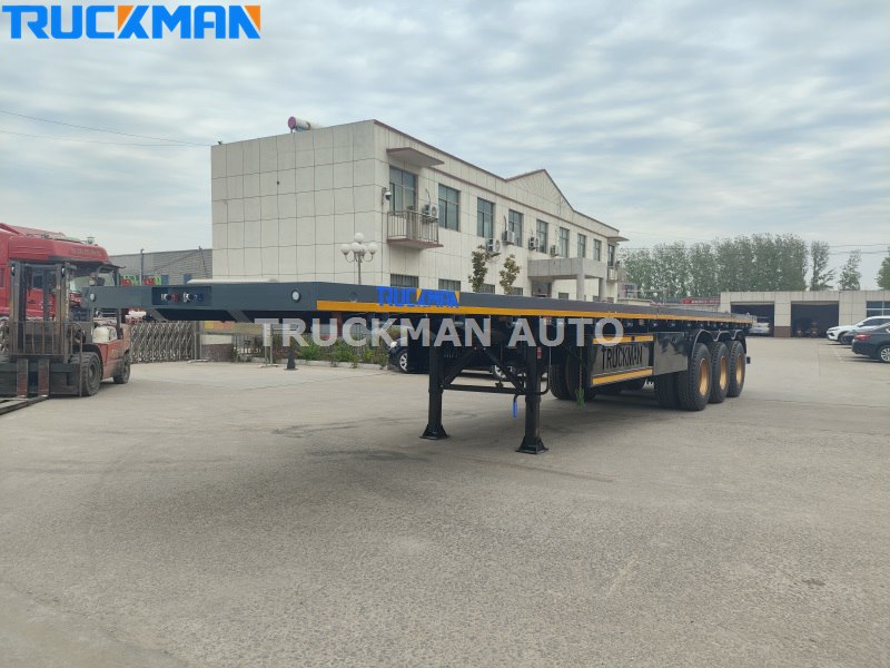 3 Axles 60 Tons Flat-boy Trailer