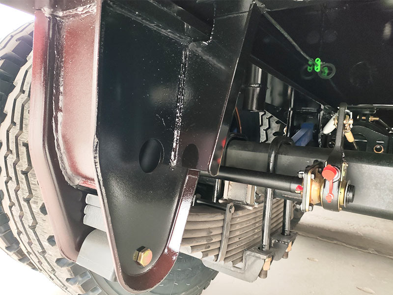 3 Axles 60 Tons Low Bed Trailer Suspension System