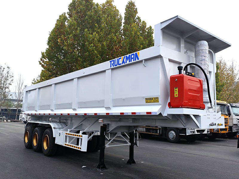 3 Axle Dump Semi Trailer
