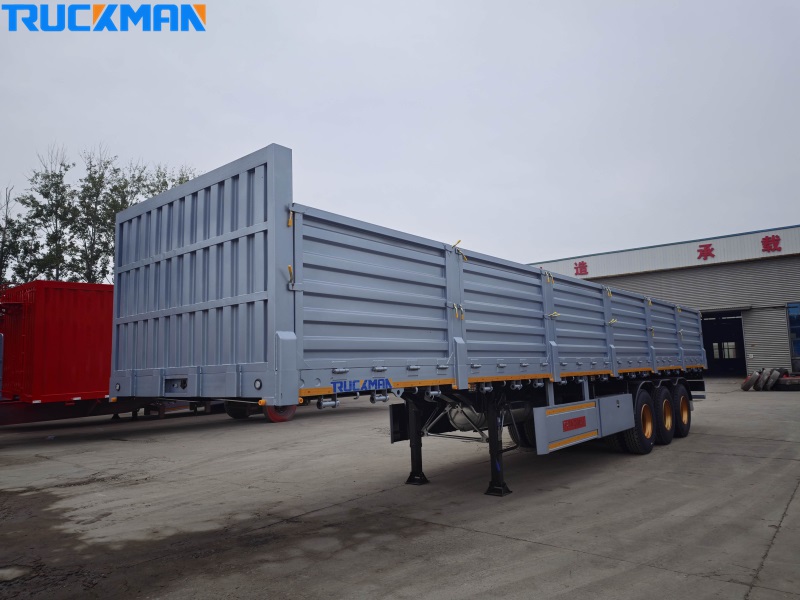 3 axles sideboard trailer
