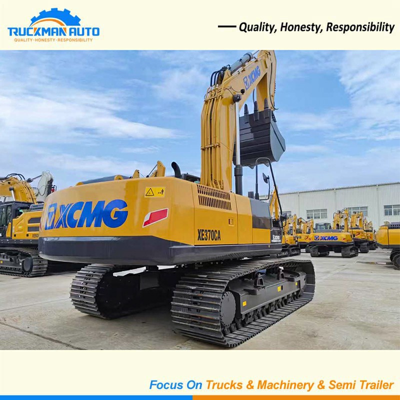 XCMG XE370CA 37 Tons Excavator Right Rear Three-quarter View