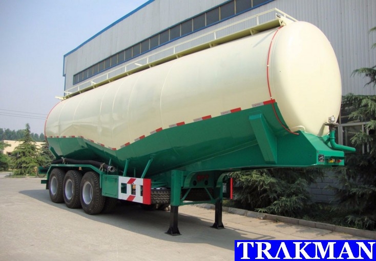 TRΛKMAN Brand Compressor Bulk Cement Tank Trailer