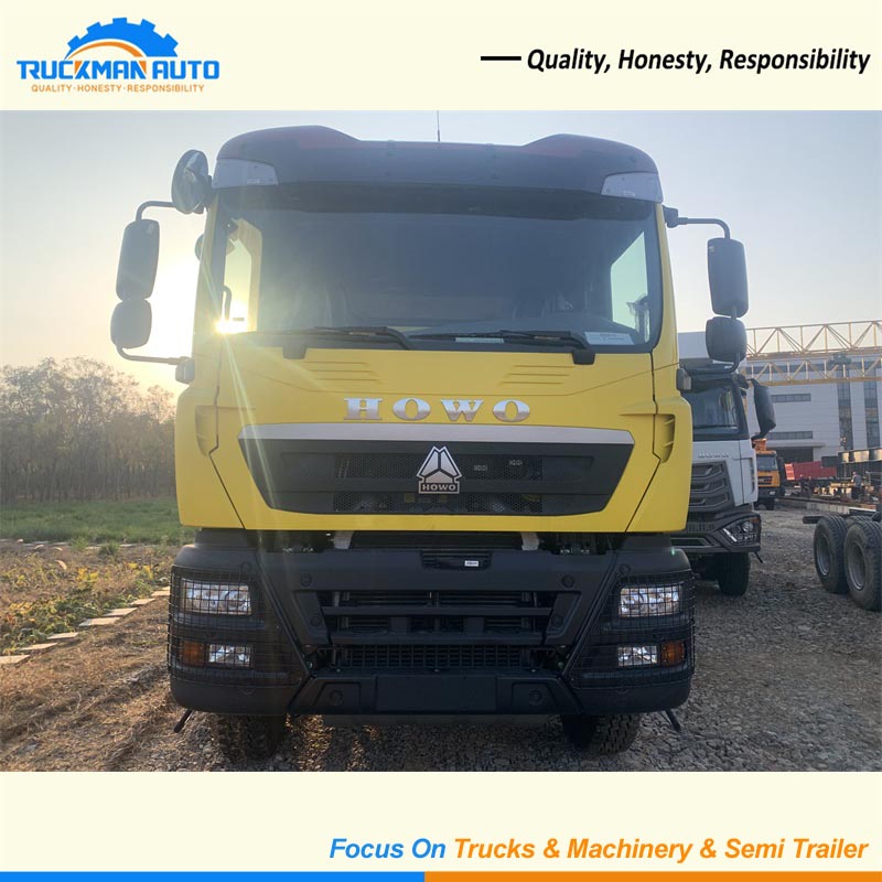 SINOTRUK HOWO TX 371HP 6x4 30 Tons Tipper Truck To DRC