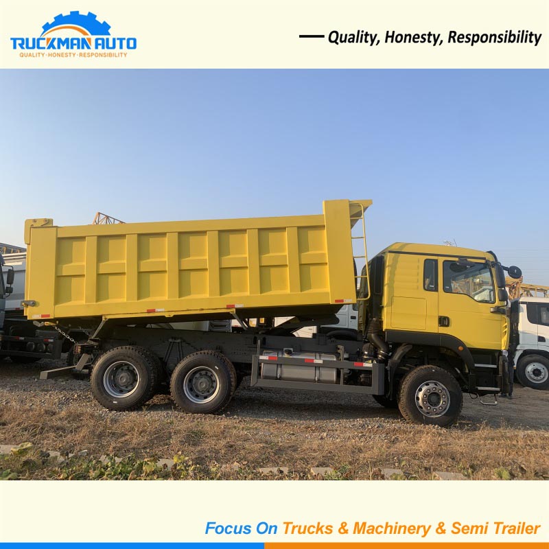 SINOTRUK HOWO TX 371HP 6x4 30 Tons Tipper Truck To DRC