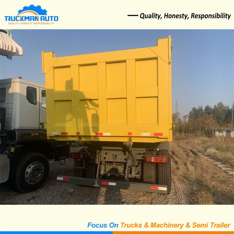 SINOTRUK HOWO TX 371HP 6x4 30 Tons Tipper Truck To DRC