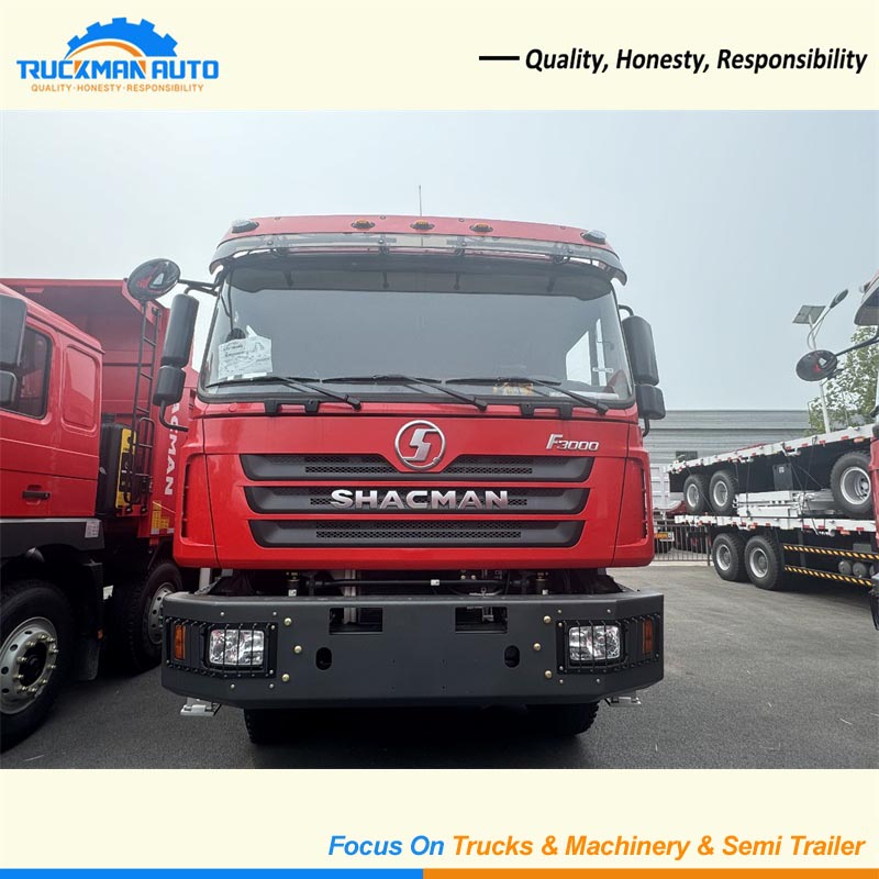 SHACMAN F3000 8x4 400HP 50 Tons Tipper Truck To Guinea