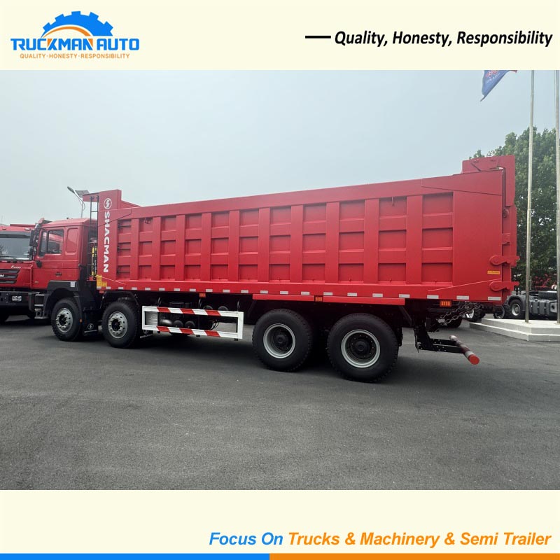 SHACMAN F3000 8x4 400HP 50 Tons Tipper Truck To Guinea