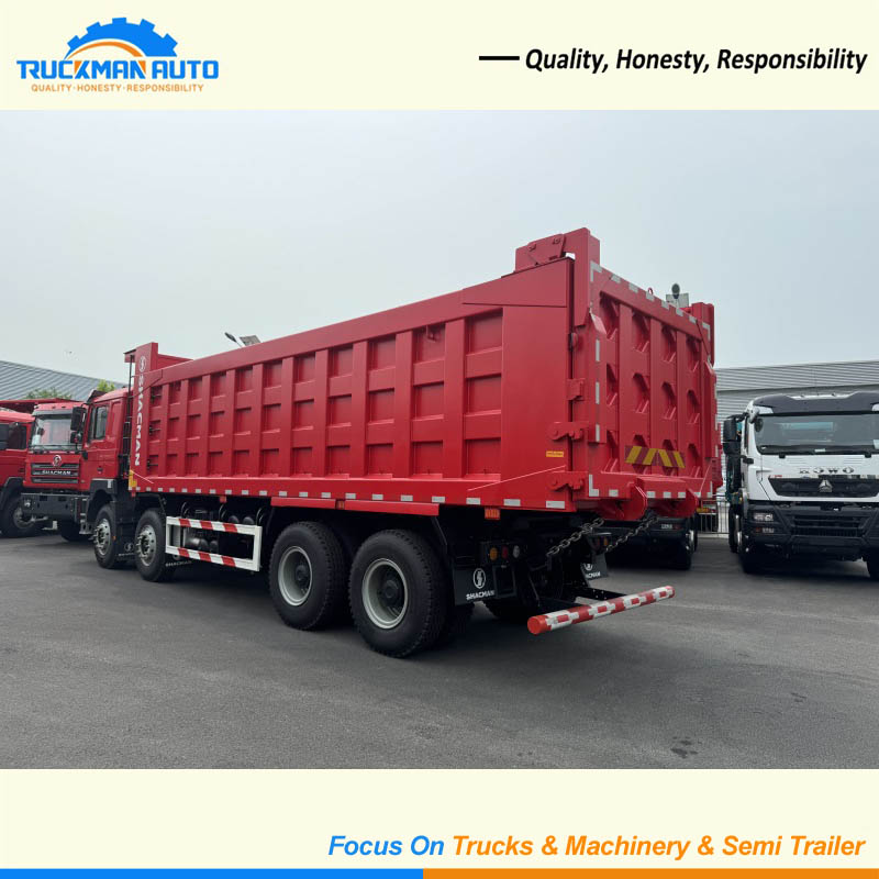 SHACMAN F3000 8x4 400HP 50 Tons Tipper Truck To Guinea