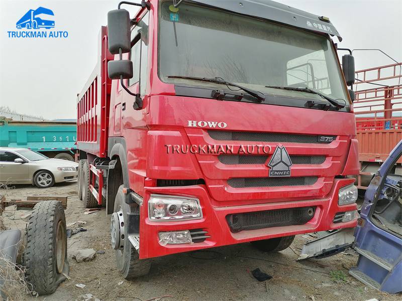 Used SINOTRUCK Tipper Truck With New Cargo Box
