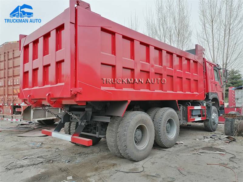 Used SINOTRUCK Tipper Truck With New Cargo Box