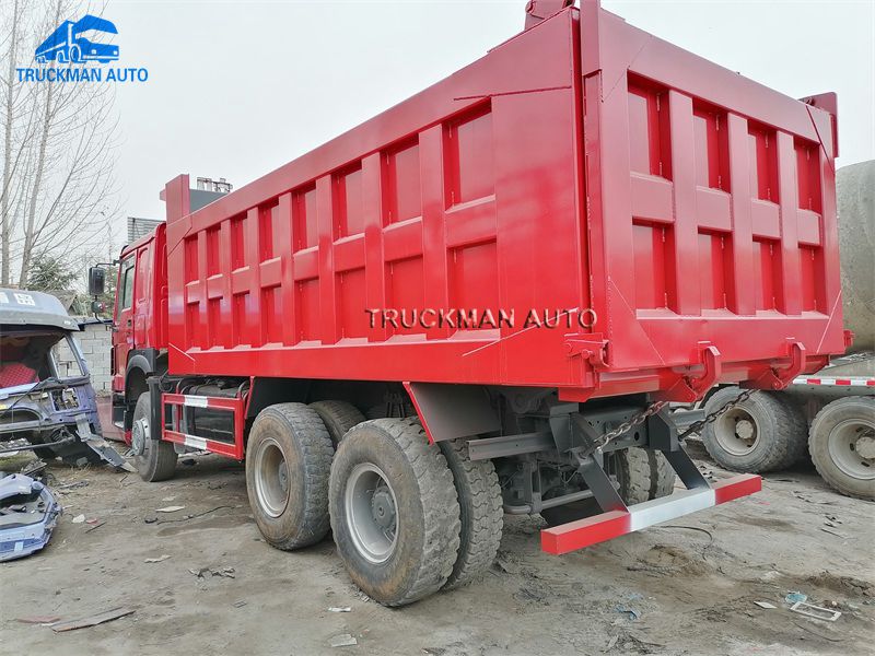 Used SINOTRUCK Tipper Truck With New Cargo Box