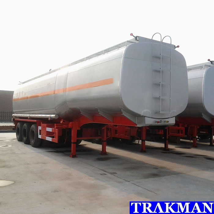 TRΛKMAN Brand 3 Axles Fuel Tank Semi Trailer