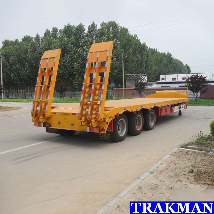 TRΛKMAN Brand Low Bed Semi Trailer