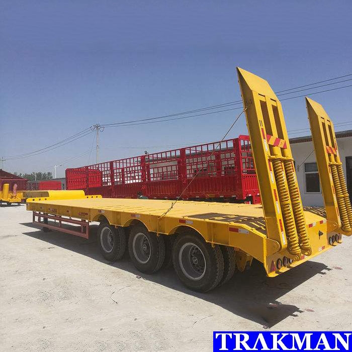 TRΛKMAN Brand Low Bed Semi Trailer