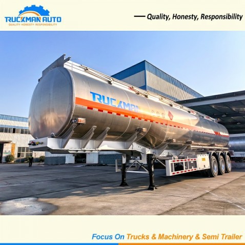 TRΛKMAN Brand 3 Axles Fuel Tank Semi Trailer