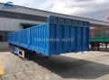 60 Tons Drop Side Wall Semi Trailer For Mali