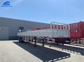 2 Axle 50 Tons Drop Side Wall Trailer