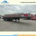 Factor Price 3 Axles 60 Tons Flat-boy Trailer For Daily Necessity Transportation