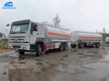 25000 Liter Draw Bar Fuel Tank Trailer For Ethiopia