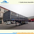 Brand New 3 Axles 80 Tons Fence Semi Trailer To Sudan