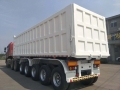 Ghana 5 Axles Bauxite Dump Tipper Trailers