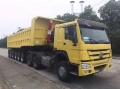 TRΛKMAN Brand 3 Axles Tipper Dump Semi Trailer