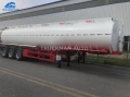 45000 Liter Fuel Tank Trailer With 6 Compartment For Mozambique
