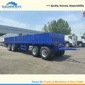 Brand New 4 Axles 80 Tons Drawbar Fence Cargo Trailer For Ethiopia