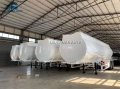 40000 Liter Oil Tanker Trailer For Mauritania With 12R24 Tire