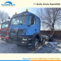 SINOTRUK HOWO TX 400HP 12 Wheels Cargo Truck Chassis With Cab Protection