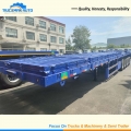 5 Axles Fence Trailer 100 Tons Side Wall Trailer For Guinea