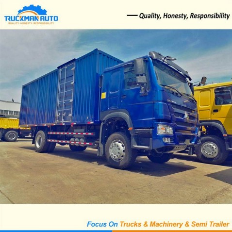 SINOTRUK HOWO 15 tons 4x2 cargo truck exterior view for general freight transport.