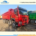 HOWO 12 Wheels 400HP Tipper Truck With To Ghana