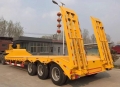 TRΛKMAN Brand Low Bed Semi Trailer