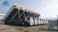 TRUCKMAN Brand 3 Axles 50 Tons Dumping Trailer For Sale