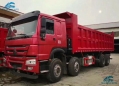 Excellent Condition ! 2015 Year Used SINOTRUCK HOWO 8x4 Dump Truck