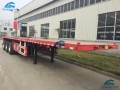 TRΛKMAN Brand Flatbed Container Semi Trailer