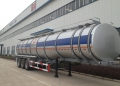 TRΛKMAN Brand 3 Axles Fuel Tank Semi Trailer