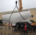 TRΛKMAN Brand Compressor Bulk Cement Tank Trailer
