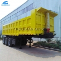 3x16 Tons Axles 70 Tons Tipper Trailer With Hydraulic Lifting System
