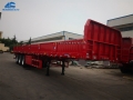 3 Axle 70 Tons Removable Side Wall Semi Trailer