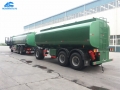 30 Tons Drawbar Fuel Tank Full Semi Trailer For East Africa