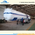 3 Axles 25000 Liters Liquid Nitrogen Semi-trailer Industrial Gas Tanks For Iran