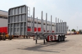 70 Tons Log Semi Trailer 