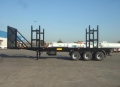 70 Tons Log Semi Trailer 