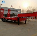 3 Axles 50 Tons Low Flat Bed Semi Trailer 